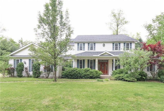 5280 Kapok Dr, Medina, OH 44256 - colonial home with a front yard and a porch