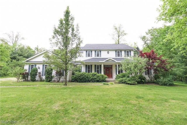 5280 Kapok Dr, Medina, OH 44256 - colonial home featuring a front yard and a porch