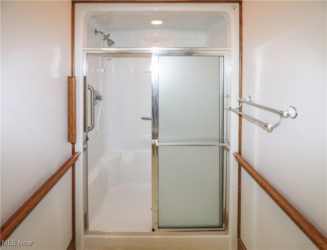 5280 Kapok Dr, Medina, OH 44256 - bathroom featuring a stall shower