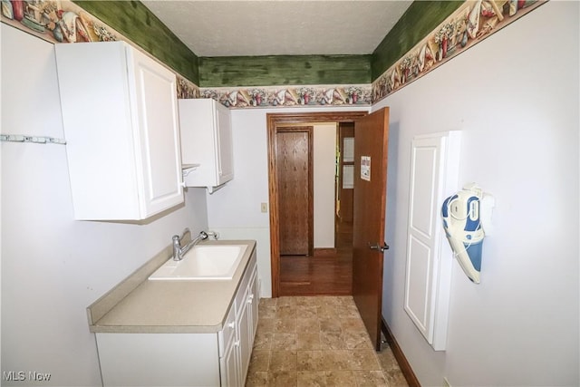 5280 Kapok Dr, Medina, OH 44256 - bathroom with vanity and stone finish flooring