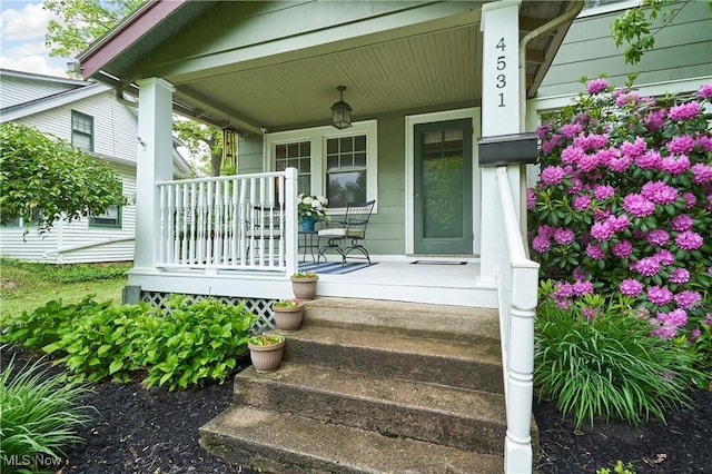 4531 Ardendale Rd, South Euclid, OH 44121 - entrance to property featuring a porch