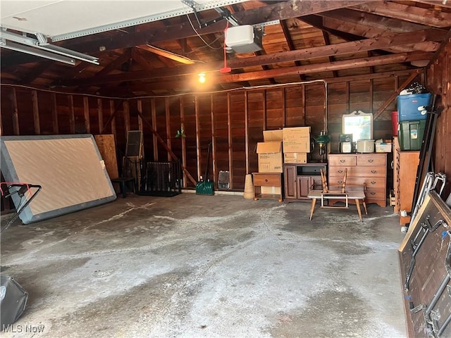 213 Kenmore Ave SE, Warren, OH 44483 - garage with a garage door opener
