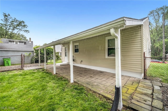 180 Glenn St, Barberton, OH 44203 - back of property featuring a patio