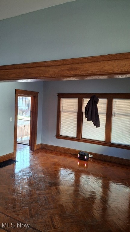 3301 W 94th St, Cleveland, OH 44102 - spare room featuring baseboards
