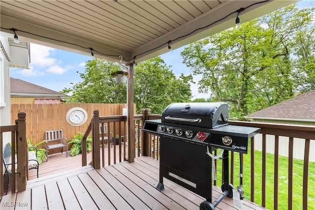 3652 Brightway St, Weirton, WV 26062 - deck featuring a grill