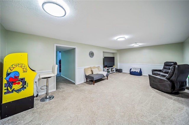 20393 Wildwood Ln, Strongsville, OH 44149 - sitting room with carpet floors and baseboards