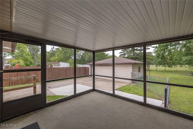 6351 W 130th St, Parma Heights, OH 44130 - unfurnished sunroom featuring plenty of natural light