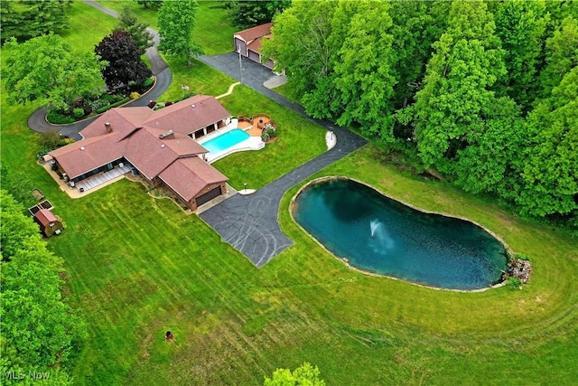 2942 Barclay Messerly Rd, Southington, OH 44470 - bird's eye view of a pool area