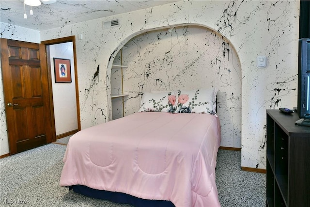2942 Barclay Messerly Rd, Southington, OH 44470 - bedroom with carpet floors and baseboards