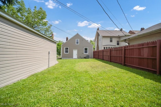 2186 Jackson Blvd, University Heights, OH 44118 - view of yard featuring central AC
