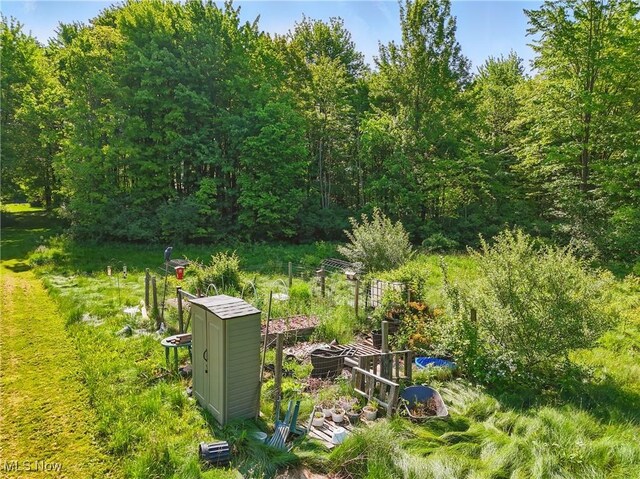 7234 Bridlewood Dr, Concord, OH 44077 - view of yard featuring a vegetable garden