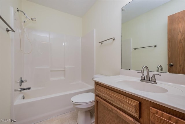 10237 Middlebranch Ave NE, Hartville, OH 44632 - full bath with toilet, vanity, and shower / bathtub combination