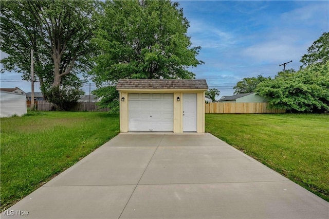 13820 Leroy Ave, Cleveland, OH 44135 - view of detached garage