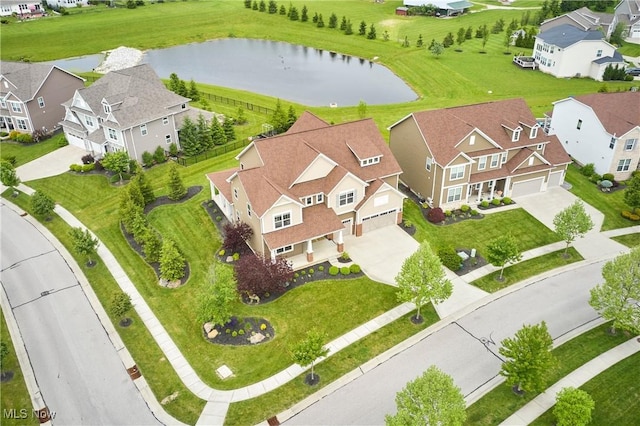 30 Harvester Dr, Copley, OH 44321 - aerial view of residential area with a large body of water