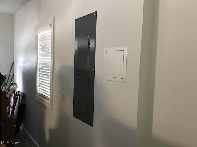261 Valley View Dr, Weirton, WV 26062 - corridor with electric panel