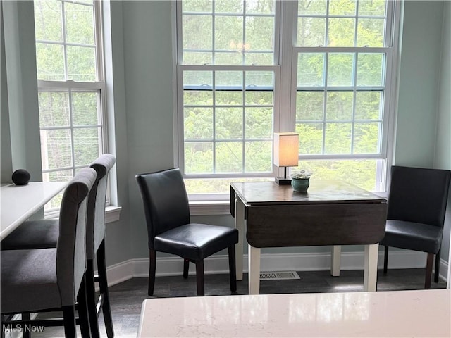 73 Falls River Dr Unit 6, Munroe Falls, OH 44262 - office space with baseboards and dark wood finished floors