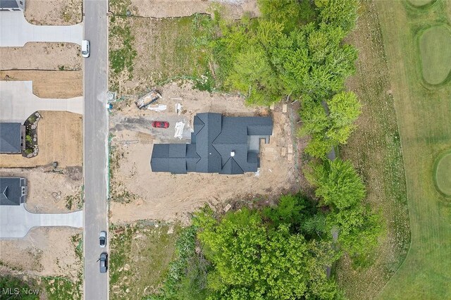 810 Club Dr W, Aurora, OH 44202 - aerial overview of property's location