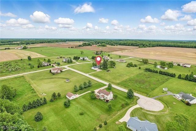 10626 Oakview Dr, Beloit, OH 44609 - view of rural area with extensive farmland