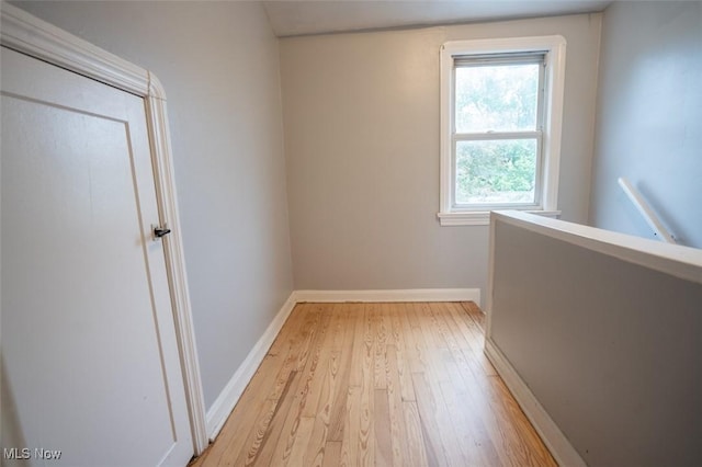 7811 Snow Rd, Parma, OH 44129 - empty room featuring light wood finished floors and baseboards