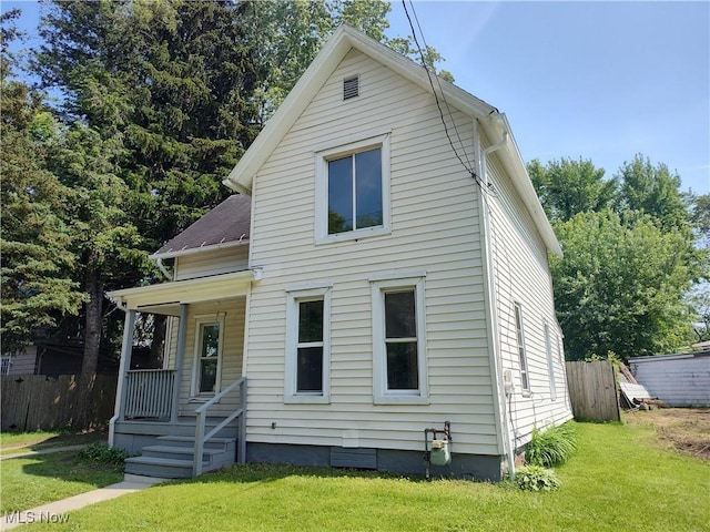 681 Madison St, Conneaut, OH 44030 - view of front of home featuring a porch