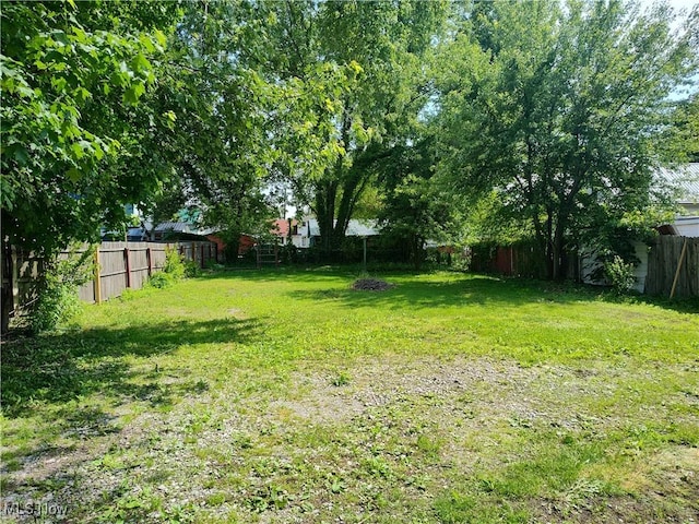 681 Madison St, Conneaut, OH 44030 - view of yard