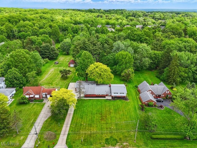 8049 Mccreary Rd, Broadview Heights, OH 44147 - bird's eye view of a heavily wooded area