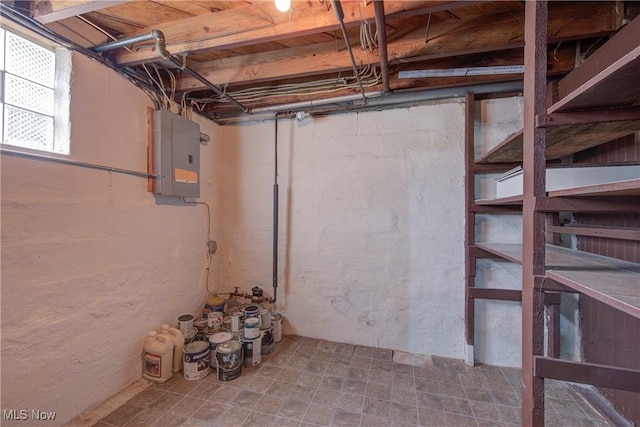 163 E Martin St, Amherst, OH 44001 - below grade area with electric panel