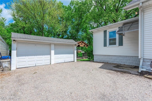 163 E Martin St, Amherst, OH 44001 - view of detached garage