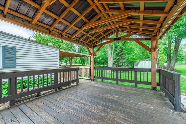 163 E Martin St, Amherst, OH 44001 - view of deck
