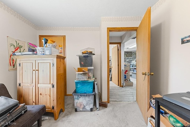 5869 Beechwood Ave, Alliance, OH 44601 - hallway with carpet floors
