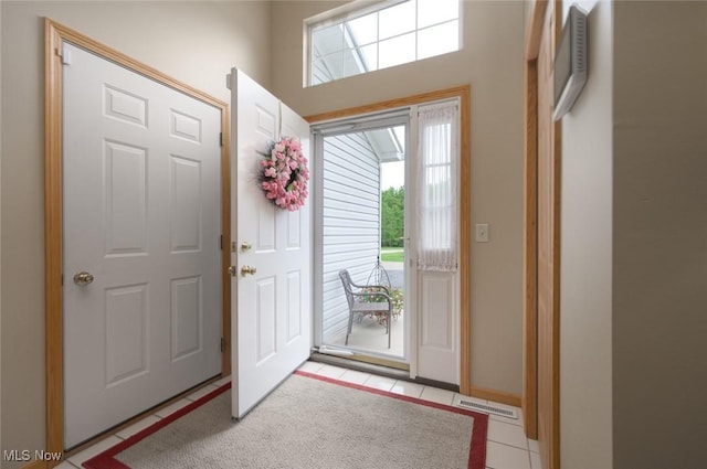 1441 Shaw Ave Unit A, Niles, OH 44446 - entrance foyer featuring plenty of natural light and light tile patterned floors