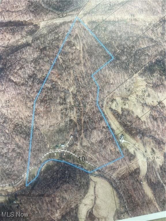 2743 Cow Creek Rd, Saint Marys, WV 26170 - map / location featuring property parcel outlined