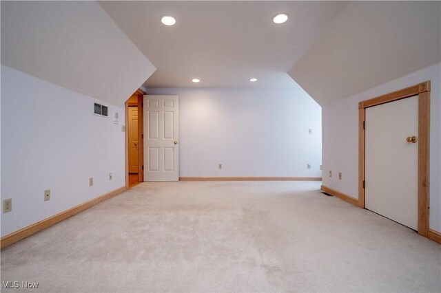 4219 Olde Charted Trl, Poland, OH 44514 - bonus room with recessed lighting, light carpet, and baseboards