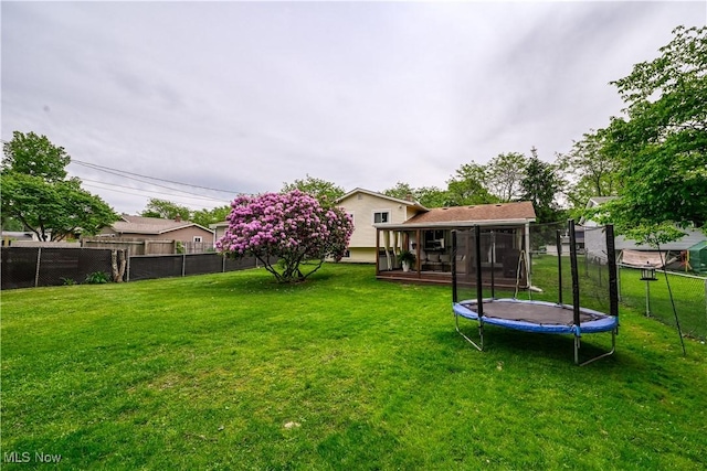 488 Spaulding Dr, Kent, OH 44240 - view of yard with a trampoline