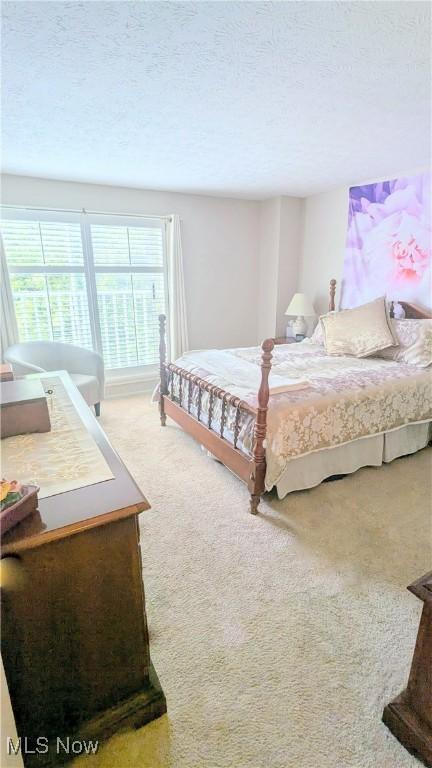 6478 State Rd Unit G8, Parma, OH 44134 - carpeted bedroom featuring a textured ceiling