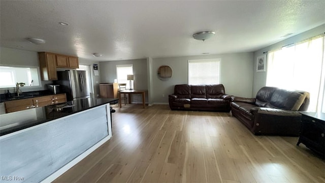 2187 State Route 550, Cutler, OH 45724 - living room with light wood-style floors and baseboards
