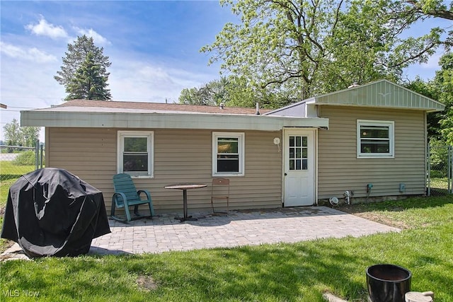 3407 State Route 113 E, Milan, OH 44846 - rear view of property with a patio