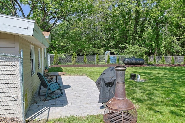 3407 State Route 113 E, Milan, OH 44846 - view of yard with a patio