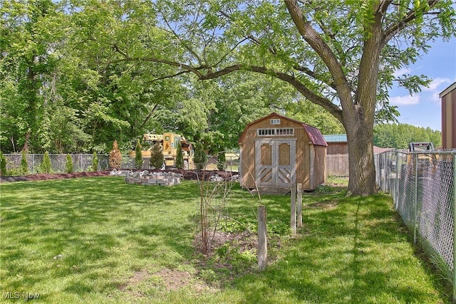 3407 State Route 113 E, Milan, OH 44846 - view of yard with a playground