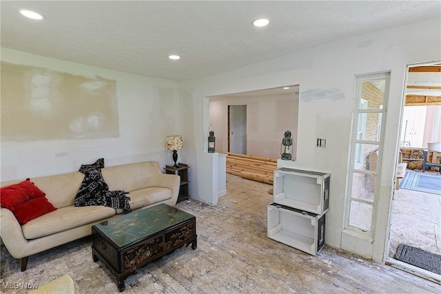3407 State Route 113 E, Milan, OH 44846 - living room with recessed lighting and wood finished floors