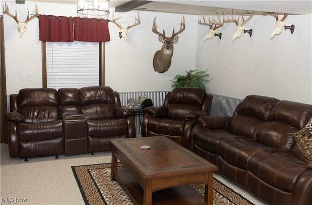 646 Ridgewood Dr, Coshocton, OH 43812 - view of carpeted living room
