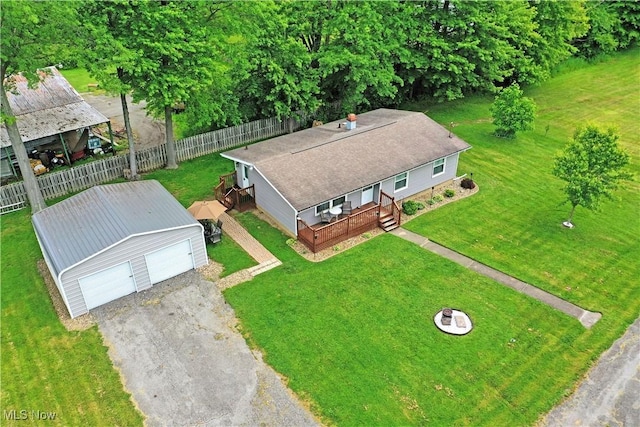 377 Henn Hyde Rd NE, Warren, OH 44484 - aerial view of property and surrounding area