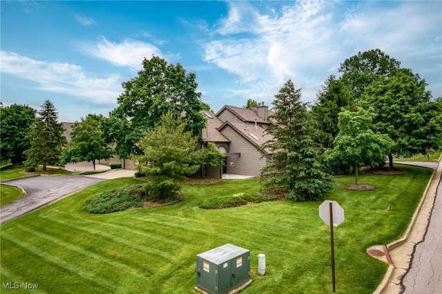 6465 Saint Andrews Dr Unit 6, Canfield, OH 44406 - surrounding community with a yard