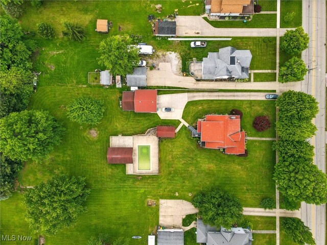 126 W Jefferson St, Jefferson, OH 44047 - drone / aerial view
