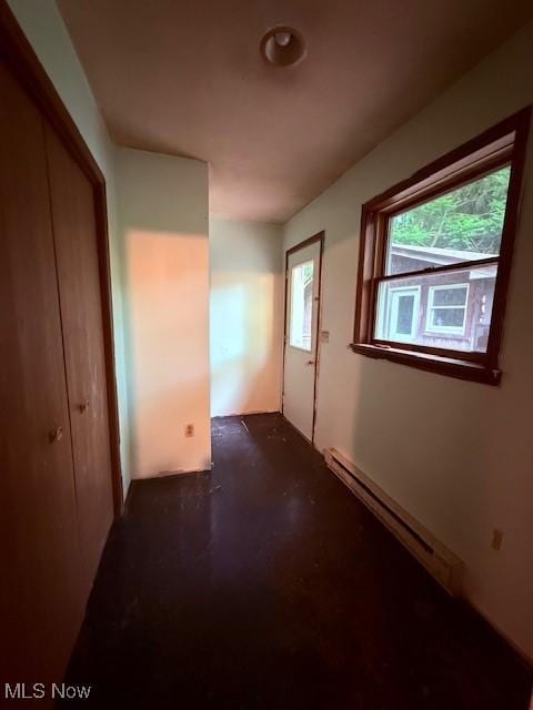 4784 Bate St, Newton Falls, OH 44444 - spare room featuring baseboard heating