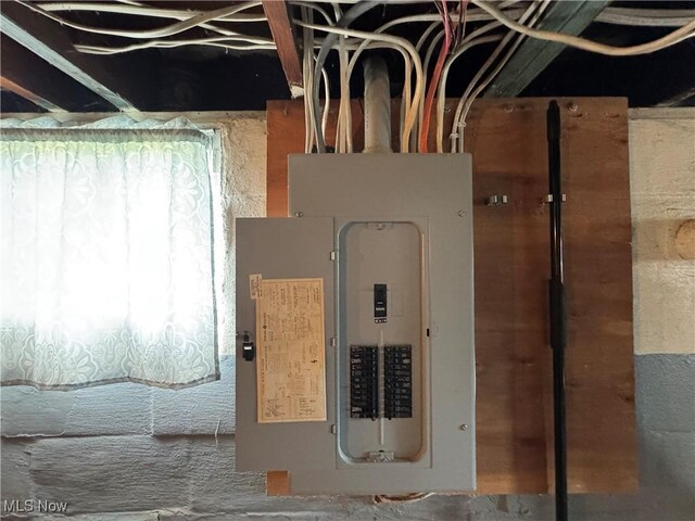 71322 Sharon Rd, Bridgeport, OH 43912 - utility room featuring electric panel