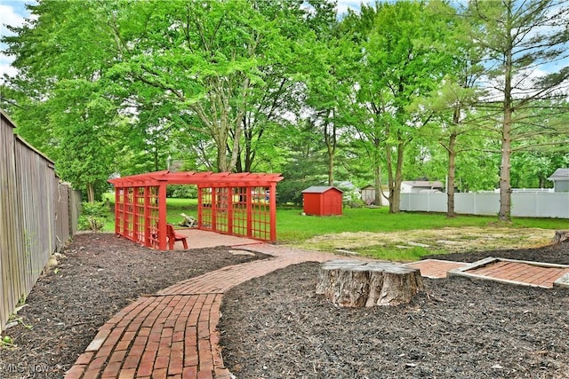 8848 King Graves Rd NE, Warren, OH 44484 - fenced backyard with view of wooded area
