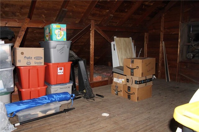 230 Rivercrest Dr, Coshocton, OH 43812 - view of unfinished attic