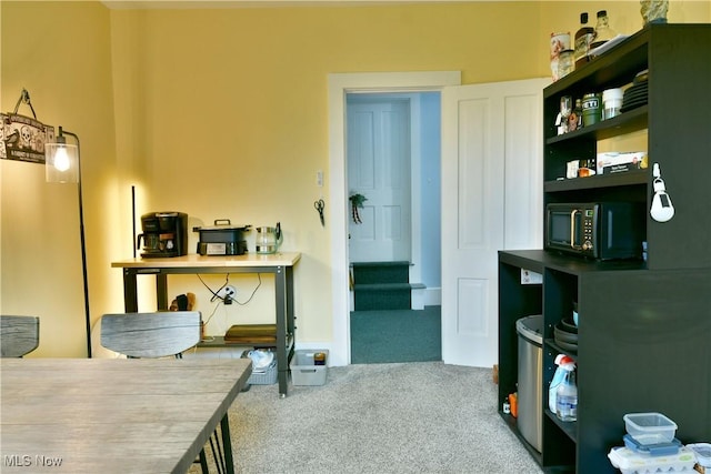 8273 Warren Meadville Rd, Kinsman, OH 44428 - view of carpeted home office