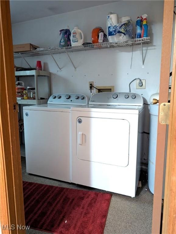 46340 Township Rd Unit 1208, Coshocton, OH 43812 - laundry room featuring separate washer and dryer